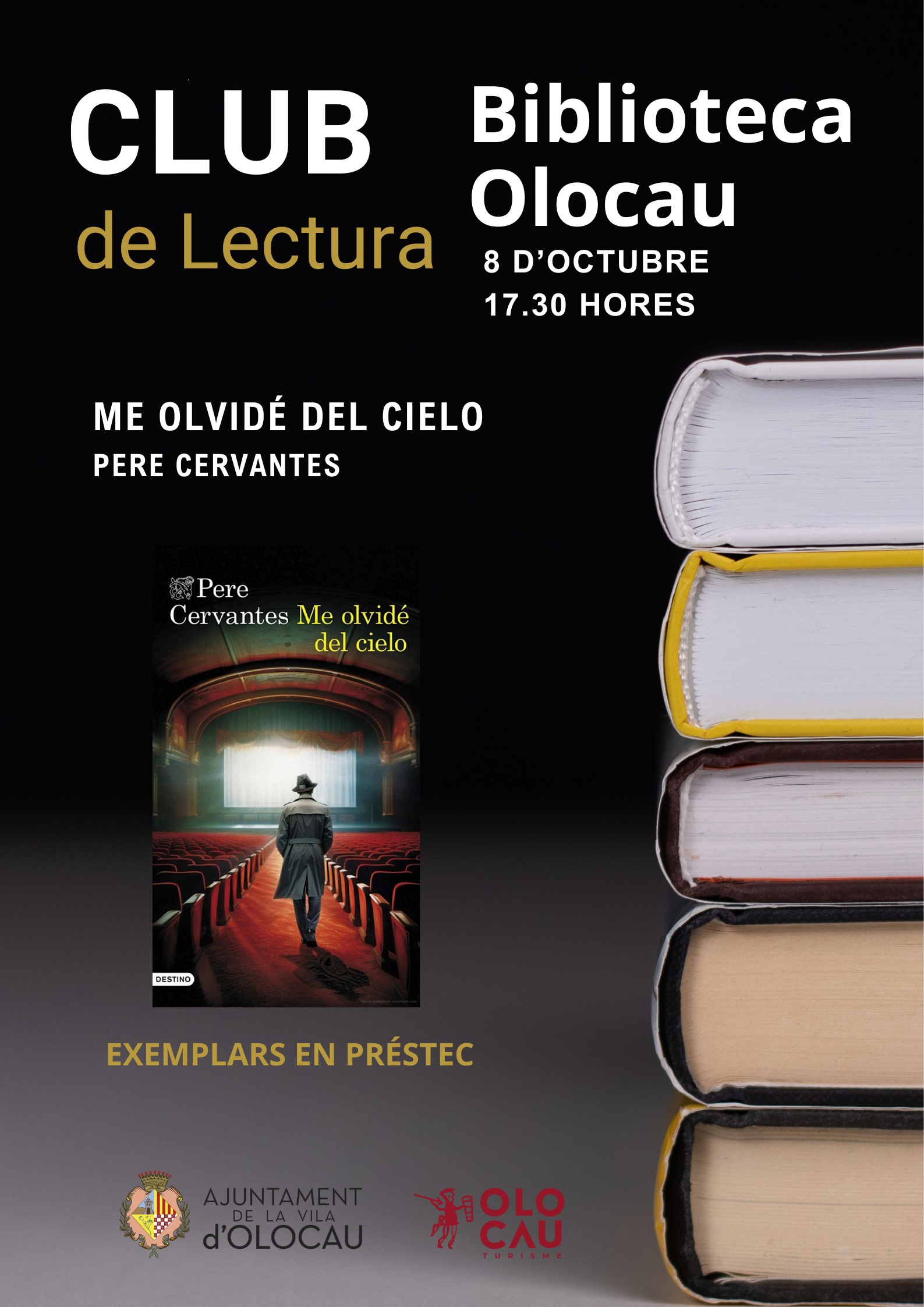 Sessió d'octubre del Club de Lectura d'Adults